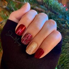 Color Street Red, Color Street Mixed Mani, Mixed Mani, January Nails, Seasonal Nails, Christmas Color, Christmas Nails Acrylic, Up Tattoos, Winter Nail Art