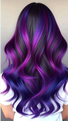 #BEAUTY, #RELATIONSHIPS #Fashion #Animals #Outfits #Winter Outfits #Animals Exotic Hair Color, Exotic Hairstyles, Galaxy Hair, Vivid Hair Color, Cute Hair Colors, Hair Color Unique, Creative Hair Color, Hair Color Crazy, Dyed Hair Inspiration