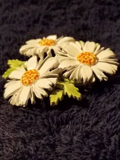 I will combine shipping on all purchases and refund any overages after shipping fees and insurance. In good vintage condition, has some minor enamel scuffs as seen in pictures. Clearly stamped. Gold tone metal with white, yellow, and green enamel painted flowers. Please look at the pictures for details and condition or message me with any questions White Vintage Enamel Pin, Vintage White Enamel Pin, White Flower-shaped Enamel Pin, Vintage White Flower Pins, Vintage White Flower Enamel Pin, Vintage Flower Enamel Pin, Vintage Flower Enamel Pin Collectible, Vintage White Enamel Brooches, Vintage Flower Enamel Pin For Collectors