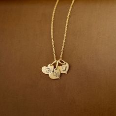 Heart Necklace Personalized Charm Necklace Gift for Her 14k Real Gold or Vermeil Necklaces Best Custom Jewelry Gift Order Now  DETAILS OF PRODUCT: ○ Pendant Dimensions:  Width 8.05mm (0.315inch), Height 7.18mm (0.283inch) ○ Heart Charm Thickness 0.55mm ( 0.021 inch ) ○ Material Options:  14k Real Gold or 14k Gold Vermeil ( Silver over Thick Plating) ○ Chain style: Cable Chain ○ Necklace length:16" + 1 Inch extension (extension chain for 14K Gold Vermeil Material Necklace) ○ Finish : Rose Gold, Y Dainty Heart Charm Necklace For Birthday Gift, Elegant Name Necklace With Charms For Birthday, Heart Charm Jewelry For Valentine's Day Birthday, Gold Initial Necklace For Mother's Day Birthday, Silver Heart Necklace In 14k Gold For Mother's Day, Elegant Charm Necklaces For Valentine's Day Birthday Gift, Elegant Charm Necklace For Valentine's Day Birthday, Elegant Charm Necklaces For Birthday And Valentine's Day, Dainty 14k Gold Charm Necklaces For Anniversary