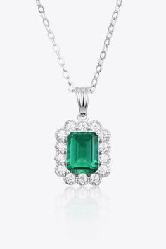 Showcase your personality with 1.5 Carat Lab-Grown Emerald Pendant 925 Sterling Silver Necklace. 🌟Unique pendants for every style at LOVCIA. Shop https://lovcia.com/products/1-5-carat-lab-grown-emerald-pendant-925-sterling-silver-necklace . #Lovcia #LovciaJewelry #GiftsForWomen #PendantNecklaces #Necklaces #NecklacesForWomen #Women'sNecklaces #PersonalStyle #Pendants #JewelryForWomen #JewelryForGirls #GiftForHer #GiftForLove #LatestPendantStyle #PendantJewelry Emerald Necklace Pendant, Lab Created Emerald, Emerald Pendant, Emerald Necklace, Green Necklace, Sterling Silver Necklace, Jewelry Inspiration