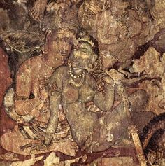 India | Ancient Art History. Cave wall mural - more than 1,500 years old. Ajanta Caves (Maharashtra). Thailand Beach, Thailand Honeymoon, Tanzania Travel, Jamaica Travel, Africa Do Sul, Ancient Origins