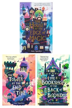 The House at the Edge of Magic Series by Amy Sparkes 3 Books Collection Set - Ages 8-11 - Paperback 9-14 Walker Books Ltd End Of Time, Fantasy Books To Read, Reading Rainbow, Books Collection, Recommended Books To Read, Book Challenge, Top Books To Read, Book Suggestions, Reading Journal