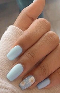 Gel Nails Squoval, Cute Plain Nails, Nails Plain, Cute Simple Nails, Acrylic Nails Designs, Cute Acrylic Nail Designs, Classy Acrylic Nails, Cute Gel Nails