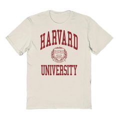 Show your school spirit with this Men's Harvard University Red Logo Graphic Tee. SETUP INFORMATION Harvard University Red Logo Tee No my product doesn't require providing the Law Label tag to comply with Utah's Bedding-Upholstered Furniture-Quilted Clothing Rule (R70-101)FEATURES Crewneck Official Juan Gabriel Merchandise Short sleeveFABRIC & CARE Cotton Machine wash Imported Color: Natural. Gender: male. Age Group: adult. Collegiate Pre-shrunk T-shirt For Campus, Fan Apparel Cotton T-shirt For Campus, College Style Crew Neck T-shirt For College Events, University Logo Cotton T-shirt For College Events, Collegiate Graphic Print T-shirt For Campus, University Logo Cotton T-shirt For Campus, Collegiate Cotton T-shirt For Campus, University Red Collegiate T-shirt With Letter Print, Collegiate Letter Print T-shirt For Campus