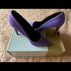 Never Worn! Spring Purple, Call It Spring Shoes, Purple Heels, Shoes Purple, Spring Color, Spring Shoes, Spring Colors, Color Purple, Shoes Women Heels