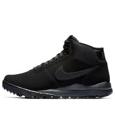 Nike Hoodland Suede 'Triple Black' Black/Black-Anthracite 654888-090 Triple Black, Stylish Sneakers, Perfect Pair, Athletic Shoes, Personal Style, Nike, Boots, Black