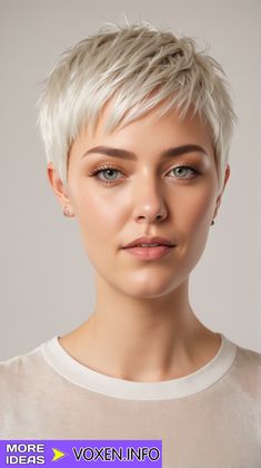 Pixie Haircuts For Fine Hair, Fine Hair Pixie Cut, Hip Hair, Winter Update, Crop Haircut, Short Red Hair, At Home Diy, Short Hair Pixie Cuts, Pixie Haircut For Thick Hair