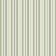 a green and white striped wallpaper with vertical lines on the bottom half of it