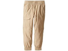 Columbia Kids Silver Ridge Pull-On Banded Pants (Little Kids/Big Kids) - Girl's Casual Pants : British Tan : Let him explore the day with supreme comfort in the lightweight Columbia Kids Silver Ridge Pull-On Banded Pants. These relaxed-fit pants are eased through the thigh with a tapered leg opening. Breathable nylon weave is crafted with a moisture-wicking Omni-Wick finish with Omni-Shield protection against harmful UV rays. Slip-on construction features a smocked waistband, slip hand pockets, Toddler Size Chart, Size Chart For Kids, Casual Girl, Toddler Sizes, Moisture Wicking Fabric, Free Clothes, Workout Pants, Big Kids