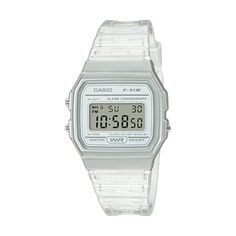 CASIO Waterproof Sports Mens Womens Digital White Watch Casio Quartz, Casio Digital, Casio Vintage, Retro Watches, White Watch, Unisex Watches, Casual Watches, Retro Color, Sport Watches