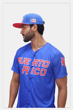 Puerto Rico Caps Exclusive Design Blue Red PR White Puerto Rico Baseball, Island Culture, Puerto Rican Pride, Puerto Rican Culture, Puerto Rico Flag, Style Gift, Classic Blue, Puerto Rico, Exclusive Designs