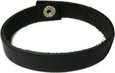 Classic Black Bracelets With Wrist Strap, Classic Black Bracelet With Wrist Strap, Adjustable Black Band Bracelet, Classic Adjustable Leather Bracelet With Wrist Strap, Black Band Cuff Bracelet As A Gift, Black Band Cuff Bracelet For Gifts, Adjustable Black Leather Band Bracelet, Classic Adjustable Wristband With Bracelet Strap, Adjustable Black Leather Wristband