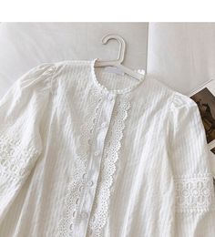 Style: commuting Size: one size Color: white, apricot Hook Design, Apricot, Long Sleeve Shirt, Sleeve Shirt, Heavy Duty, Color White, Long Sleeve Shirts, Long Sleeve, White