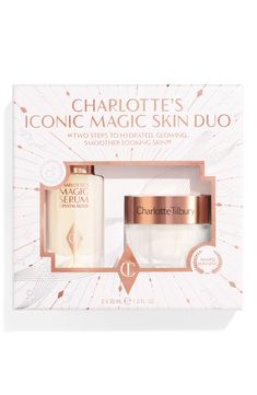 What it is: A limited-edition set featuring two travel-sized skin-care products for glowing, smoother, plumper looking skin.Set includes:- Full-size Magic Serum Crystal Elixir Face Serum (1 oz.): a serum with golden vitamin C and polyglutamic acid for brighter skin with reduced signs of dark spots, fine lines and wrinkles- Full-size Magic Cream Face Moisturizer with Hyaluronic Acid (1 oz.): an anti-aging moisturizer with hyaluronic acid to visibly plump skin and diminish the look of wrinkles, le Magic Serum, Crystal Elixir, Polyglutamic Acid, Magic Cream, Skincare Company, Coal Tar, Power Of Makeup, Cream Face, Holiday Beauty