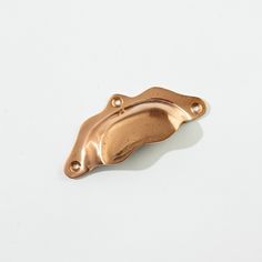 an image of a brass door handle on a white background