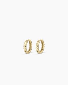 This beautiful pair of huggie earrings is crafted from 14k solid gold, making them a timeless and luxurious addition to your jewelry collection. Perfect for stacking or to wear alone, these gold earrings will shine for every occasion. We love ours stacked with diamond studs and huggie hoop earrings. Crew Helium Huggies Earring in 14k Solid Gold, Women's by gorjana Huggies Gold Earrings, Classic 14k Gold Diamond Cut Huggie Earrings, Luxury 14k Gold Huggie Earrings, Classic Yellow Gold Diamond Cut Huggie Earrings, Timeless Diamond Cut Yellow Gold Huggie Earrings, Timeless Yellow Gold Huggie Earrings With Diamond Cut, Gold-plated Yellow Gold Huggie Earrings, Timeless Yellow Gold Huggie Earrings Tarnish Resistant, Yellow Gold Plated Huggie Earrings