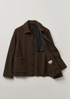 Simple Clothing, Fashion Project, Chore Jacket, 1940s Fashion, 가을 패션, Wool Jacket, 404 Page Not Found, For The Home, Simple Outfits