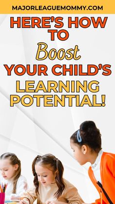 Brain Bloom is the ultimate course to unlock your child’s cognitive abilities and foster learning success. Enroll today and get ready for you child to thrive! #ChildEducation #LearningTips #BrainBloom #MajorLeagueMommy (Affiliate link) Silent Reading, Learning Difficulties, School System, Skills To Learn, Work Smarter, Kids Education, Parenting Advice, Easy Workouts