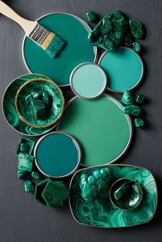 This vibrant jewel tone is expected to explode in popularity. Emerald Green Aesthetic Images, Jewel Green Bathroom, Aqua Green Paint Colors, Color Veridian Aesthetic, Jade Green Bathroom Ideas, Emerald Color Aesthetic, Deep Emerald Green Paint, Jewel Green Paint Colors, Best Emerald Green Paint Colors