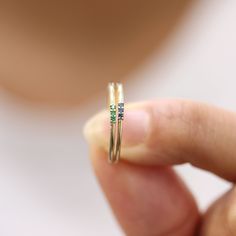 14k gold Emerald, Sapphire everyday simple band ❮❮ Details ❯❯ ◆ Handmade in our Manhattan Studio. ◆ Stones : Emerald, Sapphire − Stone Size : 1.2mm ◆ Band Width : Approx. 1.2mm ◆ Material : 14K Yellow Gold,Rose Gold, White Gold. ◆ Sizes available : 2 - 10 (Pls send us convo for over size 10, Priced upon request) ✔︎ Make sure to add for your favorite ❤sign on the image. It would be helped for purchasing in the future. Emerald Ring Simple, Sapphire Emerald Ring, Simple Diamond Ring, Emerald Rings, Simple Diamonds, Wedding Engagement Ring, Rose Gold White, Ring Simple, Classy Jewelry