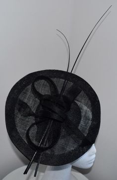 Lulu Black Fascinator, Kentucky Derby Fascinator, Fancy Black Hat, Roy – The Headwear Boutique Diy Derby Fascinator, Fascinator Hats Diy, Classy Hats, Kentucky Derby Fascinator, Derby Outfits, Derby Hats Fascinators, Occasion Hats, Black Fascinator, Derby Fascinator