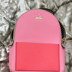 Cute Little Cameron Street Merry Mini Backpack Kate Spade Backpack With Detachable Strap For Errands, Shopping Backpack With Removable Pouch, Kate Spade Standard Backpack With Detachable Strap, Kate Spade Pink Bag With Zipper Closure, Kate Spade Satchel Backpack With Detachable Strap, Kate Spade Leather Satchel Backpack With Removable Pouch, Kate Spade Leather Backpack With Detachable Strap, Kate Spade Leather Backpack With Detachable Strap For On-the-go, Kate Spade Backpack With Adjustable Strap For Errands