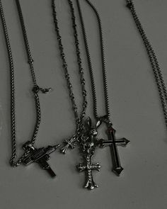 Chrome Hearts Jewelry, Grunge Aesthetics, Unique Nail Art, Grunge Jewelry, Edgy Jewelry, Aesthetic Inspiration, Of Aesthetic