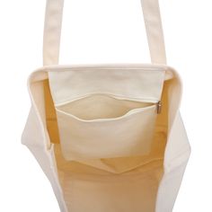 Carry all of your essentials—& more!—with the spacious, customizable Large Canvas Tote. Fits clothes, beach towels, blankets, large beauty products, packable cubes and pouches. Materials: Heavy Duty 14 oz. Natural Cotton Canvas. Color Options: Natural, Black, Hot Pink, Light Pink, Tan, and Navy. Dimensions: 18.5" X 11.5" X 5.5". This has a large Main Compartment with a color-lined outer pocket and a small accessory bag inner zippered pocket. The perfect tote bag for shopping trips, beach days. w White Rectangular Functional Canvas Bag, Functional White Rectangular Canvas Bag, Rectangular Canvas Bag With Letter Print, Large Capacity Rectangular Canvas Bag, Practical Large Capacity Rectangular Canvas Bag, Practical Rectangular Canvas Bag For Daily Use, Rectangular Reusable Canvas Bag For School, Functional Rectangular Beach Bag For Daily Use, Rectangular Reusable Canvas Travel Bag