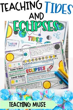 teaching tides and eclipses for teachers to use with their students in the classroom