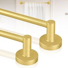 PRICES MAY VARY. 【Package Included】4 Pack gold magnetic curtain rod 16 to 28 inch includes: 4 * 1/2" inner rod, 4 * 5/8 outer rod, 8 * finials, 1 * colorful instruction manual. Before using the magnetic curtain rod on the metal contact surface with magnetism, please make sure the above accessories are complete, if they are missing, please contact us in time. 【Strong and Durable】HTZON 4 pack gold magnetic curtain rod is made of strong and unfailing metal material, made by mature baking paint proc Magnetic Towel Bar, Magnetic Curtain Rod, Magnetic Curtain Rods, Classroom Whiteboard, Kitchen Towel Holder, Magnetic Curtain, Metal Doors, Magnetic White Board, Space Organizer