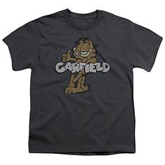 Garfield Comic Retro Garf Youth T-Shirt Tee - Brought to you by Avarsha.com Oh My Goddess, 로고 디자인, Outfit Idea, Personalized T Shirts, Long Sleeve Sweatshirts, Shirt Outfit, Tank Shirt, Tank Top Shirt