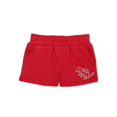 Cute and comfortable, that's the name of the game when getting baby boy ready for the day so start with Garanimals' Pull-On Shorts. Crafted in super-soft French terry cloth, these fun shorts feature an elastic waistband for pull-on ease, a cool graphic in front and a relaxed fit. Make it an outfit with his favorite Garanimals' bodysuit or tee (sold separately) and kick off the day in grand style. Only at Walmart. Size: 18 Months.  Color: Red.  Gender: male.  Age Group: infant. Playful Red Cotton Shorts, Red Shorts For Summer Playtime, Red Bottoms With Elastic Waistband For Playwear, Casual Red Shorts For Playtime, Casual Cotton Diaper Cover For Playtime, Casual Diaper Cover With Elastic Waistband For Playtime, Casual Cotton Diaper Cover With Elastic Waistband, Casual Letter Print Playwear Shorts, Casual Short Diaper Cover For Playtime