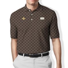 Product Information: Upgrade your style with gucci premium polo shirt trending outfit 2023 110 Polo ShirtMaterial: Mesh cloth95% polyester + 5% spandex, flat knit collar.Moisture Wicking lightweight fabric.Soft and stretchy fabric gives you comfy all day long.Our size Gucci Polo Shirt, Tennis Outfit, Grey Polo Shirt, Embroidered Polo Shirts, Timeless Wardrobe Staples, 3d Shirt, Tennis Clothes, Gucci Men, Hottest Trends