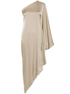 sand beige satin weave bustier-style neckline strapless seam detailing flared design long length asymmetric hem concealed side zip fastening Alexandre Vauthier Dress, Asymmetrical Maxi Dress, Strapless Bustier, Embellished Maxi Dress, Satin Dress Long, Drape Sleeves, Alexandre Vauthier, Strapless Maxi, Strapless Maxi Dress