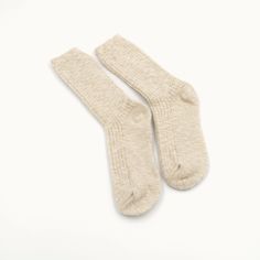 These natural, cotton blend socks are romantically rustic and can be worn scrunched or folded. Materials: 90 Cotton 8 Polyester 2 Spandex Sizing: One size fits most (US women's size 6-10) Care Instructions: Machine wash cold / Tumble dry low / Do not iron / Do not bleach Due to socks' personal nature and to keep the highest standard of cleanliness, we do not accept returns or exchanges on socks. It is very important to us that each customer always receives a pair of brand new socks! Made in Sout Super Soft Cotton Socks, Cozy Soft Cream Socks, Le Bon Shoppe Socks, Winter Cream Cotton Socks, Cottage Socks, Ribbed Cotton Mid-calf Socks, Oatmeal Color, Different Outfits, The Cottage