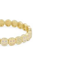 THE ENAMEL – lisa-gozlan-US Casual Stackable Stretch Bracelet, Casual Everyday Stackable Stretch Bracelet, Casual Everyday Stretch Bracelet, Stackable, Trendy Everyday Smiley Face Bracelet, Trendy Everyday Bracelets With Smiley Face, Trendy Everyday Bracelet With Smiley Face, Playful Stretch Bracelet For Friendship, Lisa Gozlan, Wrist Stack