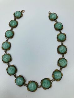 Unsigned Louis Rousselet ? In very good vintage condition, but I think clasp was changed....It measure 14 1/4" long and 5/8" wide....We refund shipping and handling overcharged fees.... Jewelry 2023, Necklace Etsy, Choker, Choker Necklace, Accessory Gift, Jewelry Necklaces, Electronic Accessories, Necklaces, Brass