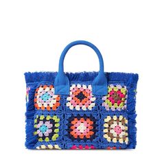 Colette blue crochet handbagSaint Barth logoInner flap with metal zipInside pocket with zipSizes: 26 x 14 x 23 cmComposition: 100% cotton Casual Blue Crochet Bag With Double Handle, Blue Crochet Bag With Top Handle For Everyday Use, Blue Square Crochet Bags, Blue Crochet Tote Bag For Shopping, Blue Rectangular Crochet Bag With Braided Handles, Blue Crochet Bag With Braided Handles, Blue Rectangular Crochet Bag, Blue Crochet Travel Bag With Double Handle, Blue Crochet Bag With Double Handle For Everyday Use