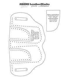 the pattern for an adult's leather work shoe