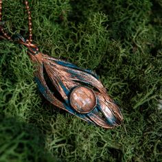 Copper jewelry pendant feathergift to a woman Jewelry | Etsy Brown Patina Necklace For Gift, Spiritual Patina Copper Necklace, Brown Patina Jewelry Gift, Brown Patina Jewelry For Gifts, Electroformed Leaf-shaped Copper Jewelry, Copper Jewelry With Patina As A Gift, Copper Jewelry With Patina For Gifts, Bohemian Copper Teardrop Pendant Necklace, Bohemian Teardrop Pendant Copper Necklace