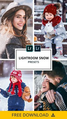 the lightroom snow presets are now available for all ages and abilities to use