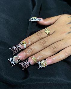 Marvel Nails, Hard Nails, Colored Acrylic Nails, French Tip Acrylic Nails, Her Nails, Classy Acrylic Nails, Short Square Acrylic Nails