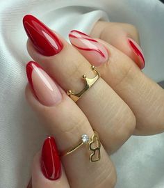 Pink Stiletto Nails, Fake Nails Long, Red Nail Designs, Nailed It, Stick On Nails, Nail Art Hacks, Nail Accessories