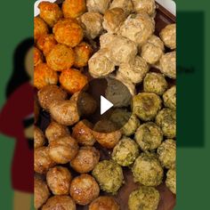 there are many different types of food on the table and in this video, you can see what they are looking for