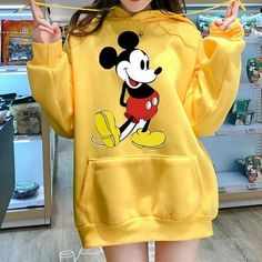 Christmas Ideas For Teenage Girl, Disney Christmas Outfits, Mickey Cartoon, Cartoon Tops, Teenage Outfits, Stylish Hoodies, Trendy Hoodies, Women Hoodies, Women's Hoodies