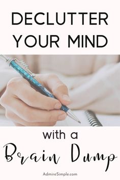 Learn how to organize your thoughts with a simple and quick brain dump. Declutter your mind by writing down all your thoughts on paper, which can help you overcome overwhelm, reduce stress, boost your mood, and increase productivity. Organizing your mind with a brain dump provides clarity and improves mental well-being. It is an effective method that you can do in your bullet journal or just on paper.