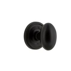 an image of a black door knob