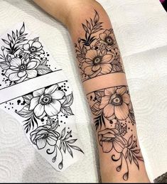 I like the disruption in the image. Great for a quote Tattoo Artist Tattoo, Tattoo Design Tattoo, Forarm Tattoos, Tattoos For Women Flowers, Muster Tattoos, Artist Tattoo, Inspiration Tattoo, Inspiration Tattoos, Tattoo Cover Up