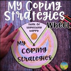 the front cover of my coping studies wheel